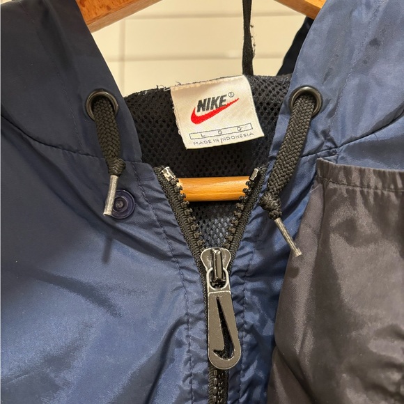 Nike 90s Windbreaker Quarterzip Pullover Size L - Picture 3 of 4
